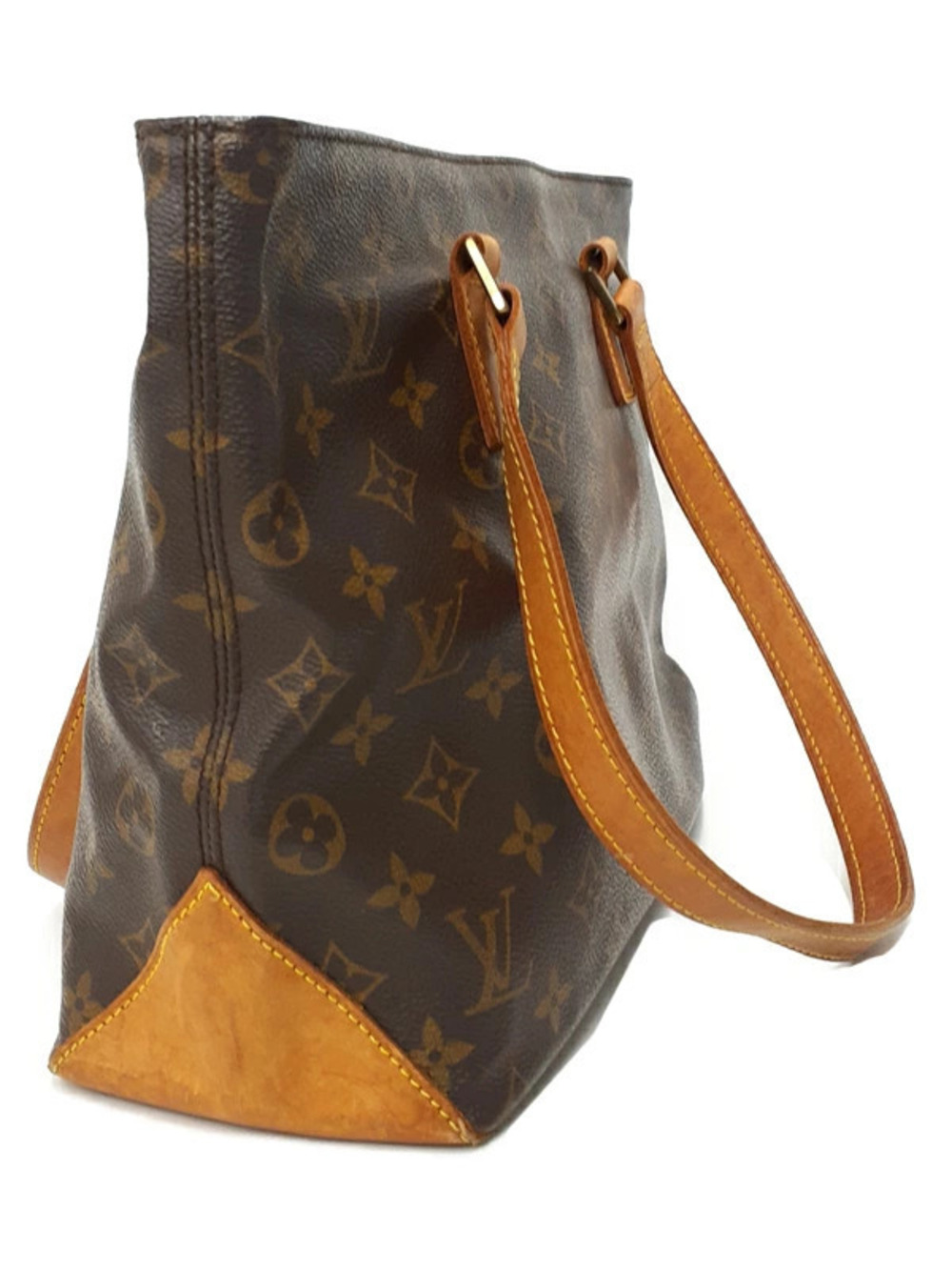 Louis Vuitton Cabas Piano Shoulder Bag Monogram Brown